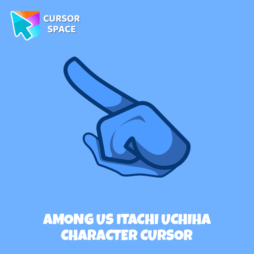 Among Us Itachi Uchiha Character cursor